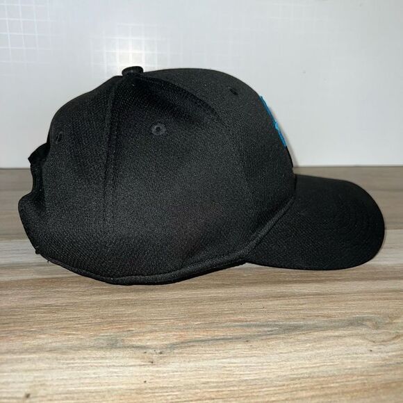 Miami Marlins '47 Black Team Logo Clean Up Adjustable Hat Team MLB Official Lice - Picture 4 of 6